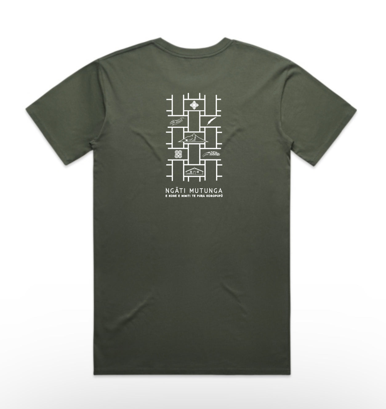 NGĀTI MUTUNGA KAKAHU - TSHIRT E KORE