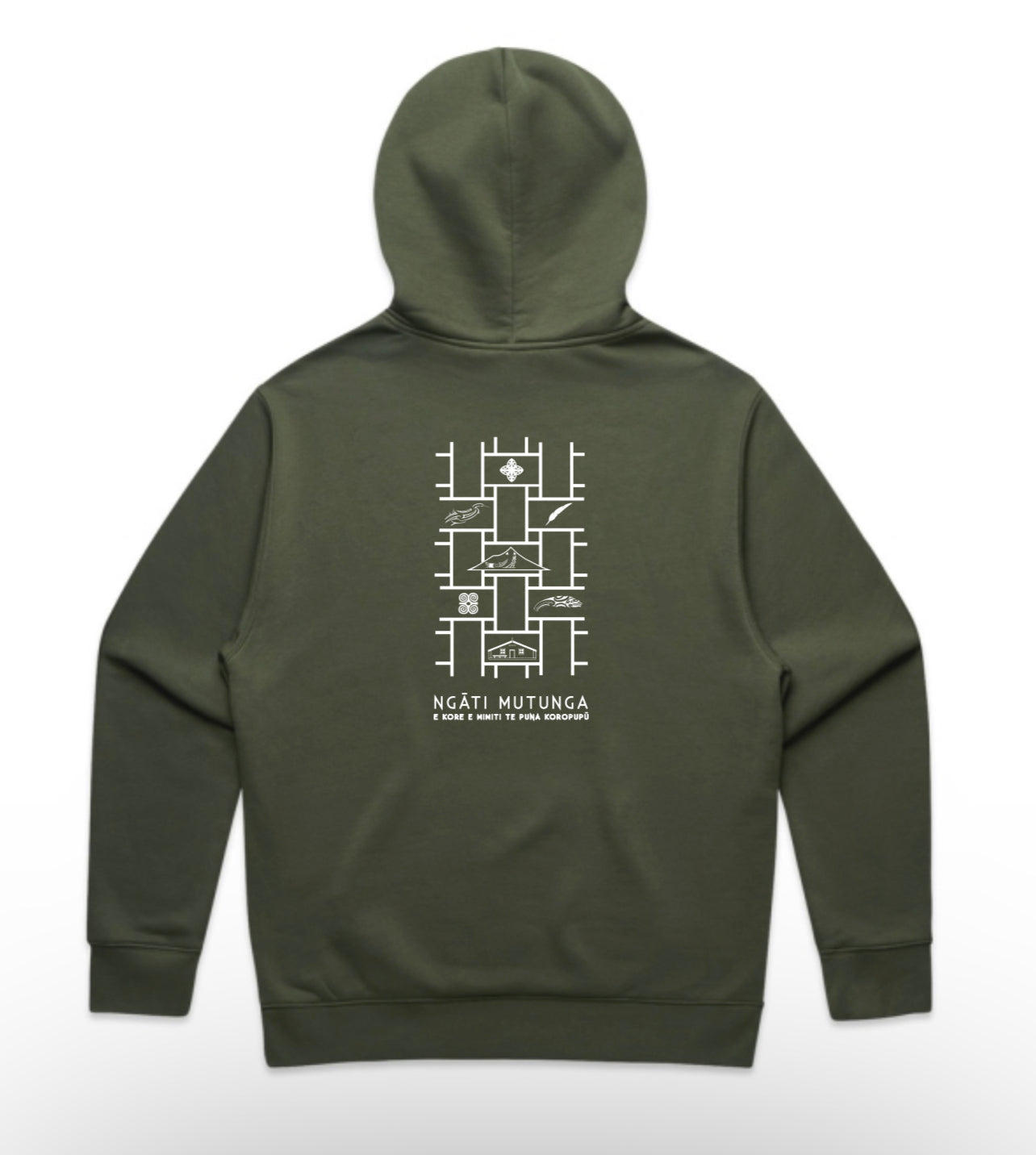 NGĀTI MUTUNGA KAKAHU -HOODY E KORE