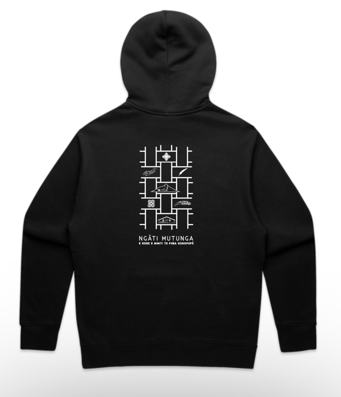 NGĀTI MUTUNGA KAKAHU -HOODY E KORE