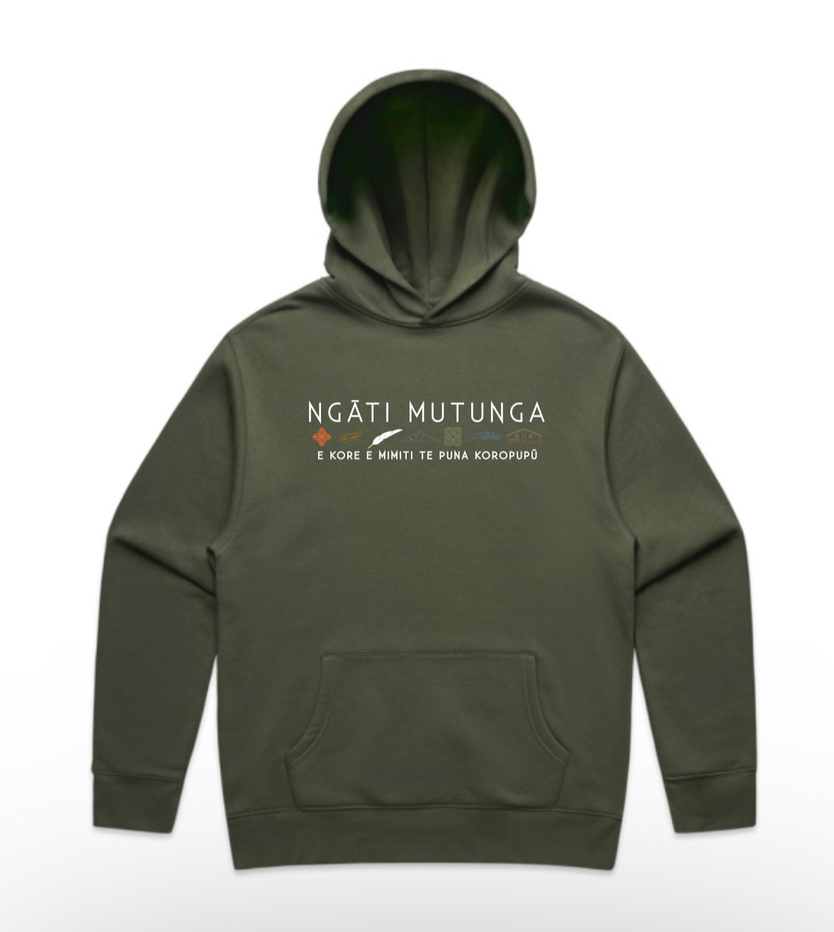 NGĀTI MUTUNGA KAKAHU - HOODY TOHU