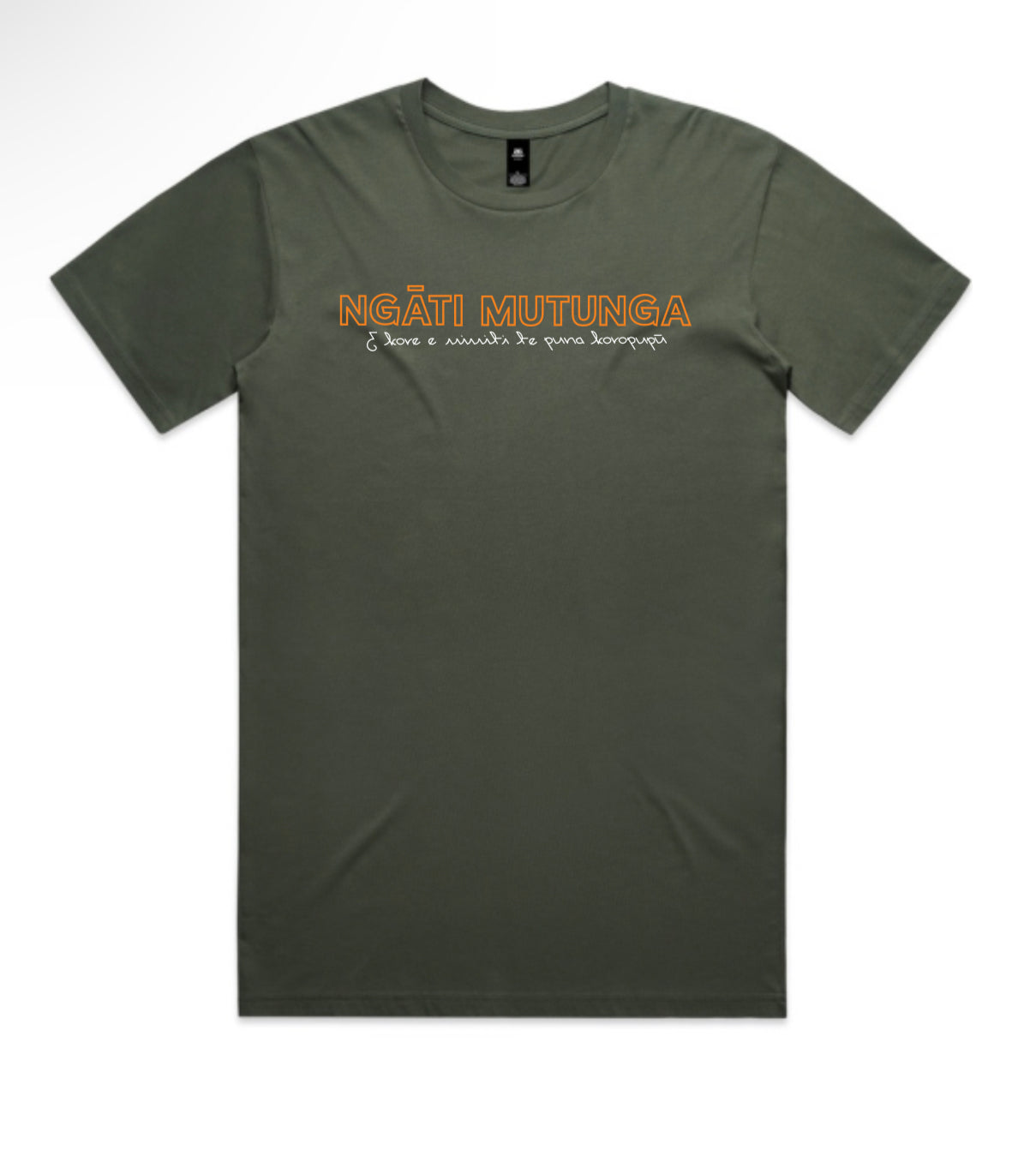 NGĀTI MUTUNGA KAKAHU - TSHIRT E KORE