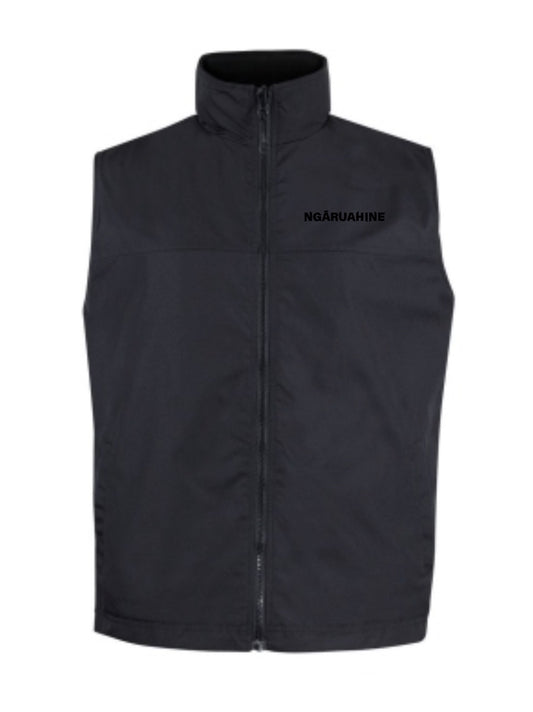 Ngāruahine Tāera 26 - Vest Black on Black