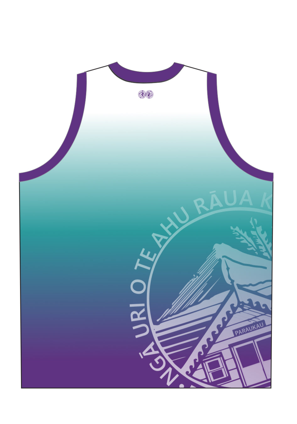 Ngā uri o Te Ahu rāua ko Apihaka Rei - Sublimated Singlet