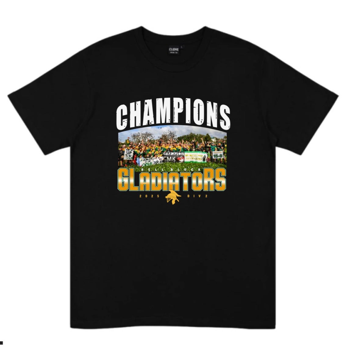 GLADIATOR TEE - BLACK
