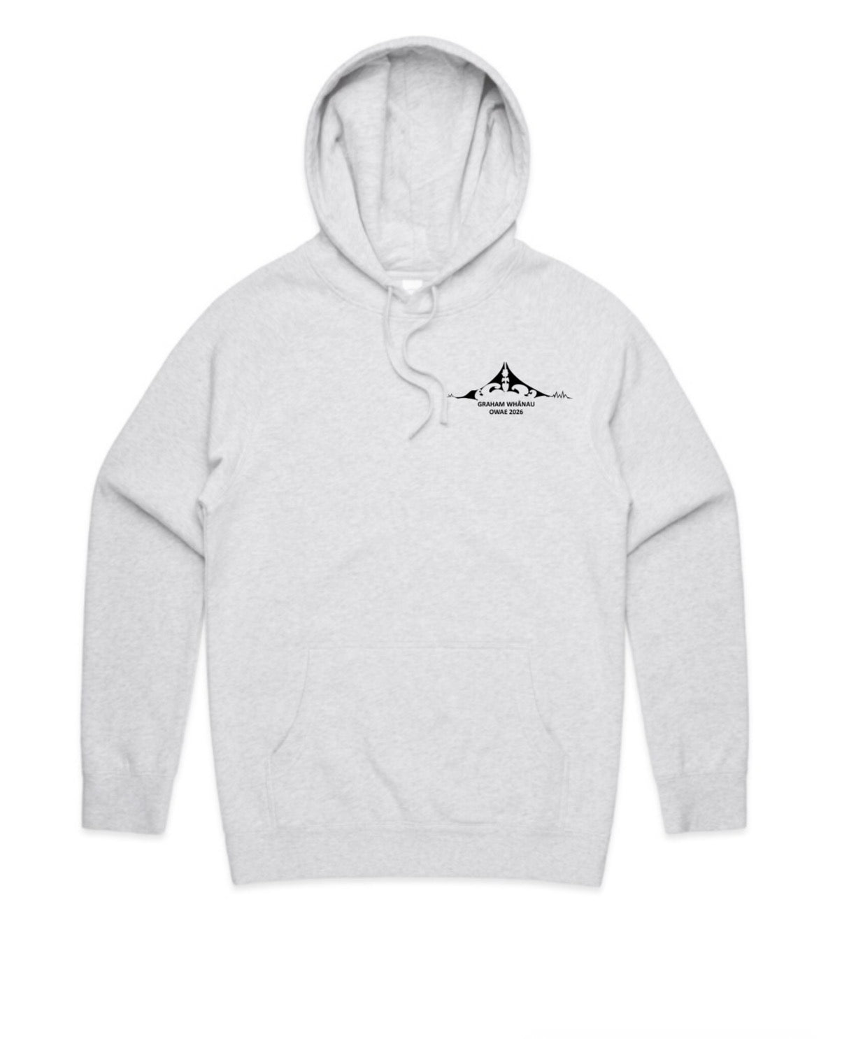 GRAHAM WHANAU REUNION  - COTTON HOODY