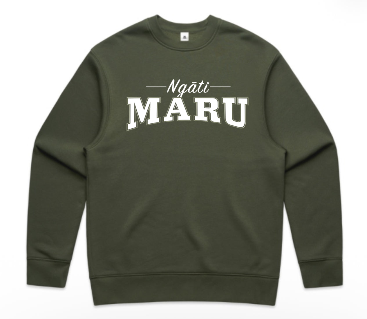 NGĀTI MARU - COTTON CREW