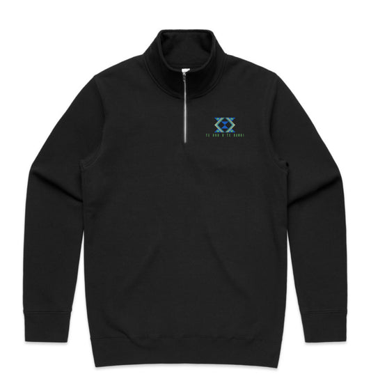 TE URU O TE RANGI - 1/2 ZIP CREW