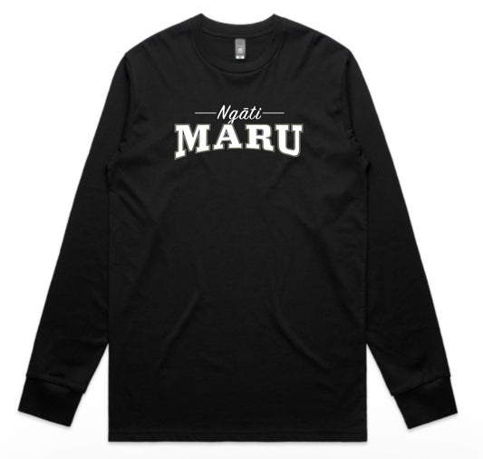 NGĀTI MARU - LONGSLEEVE TEE