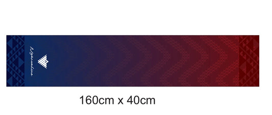 Ngāruahine Tāera 26 - Chifon Scarf