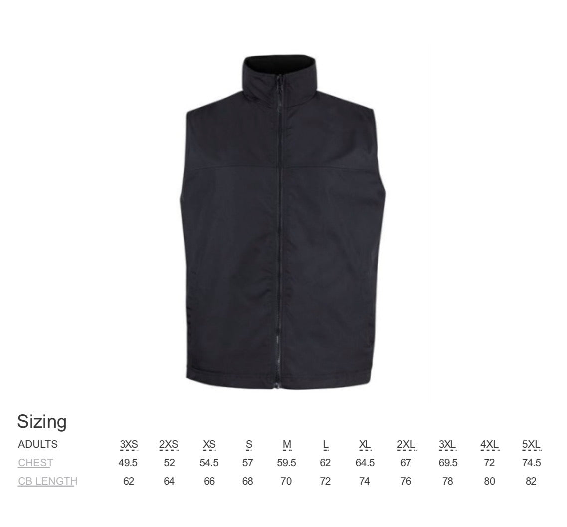 Ngāruahine Tāera 26 - Vest Black on Black