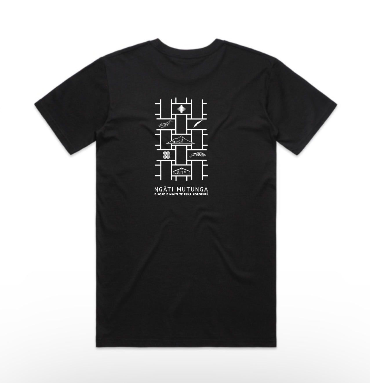 NGĀTI MUTUNGA KAKAHU - TSHIRT E KORE