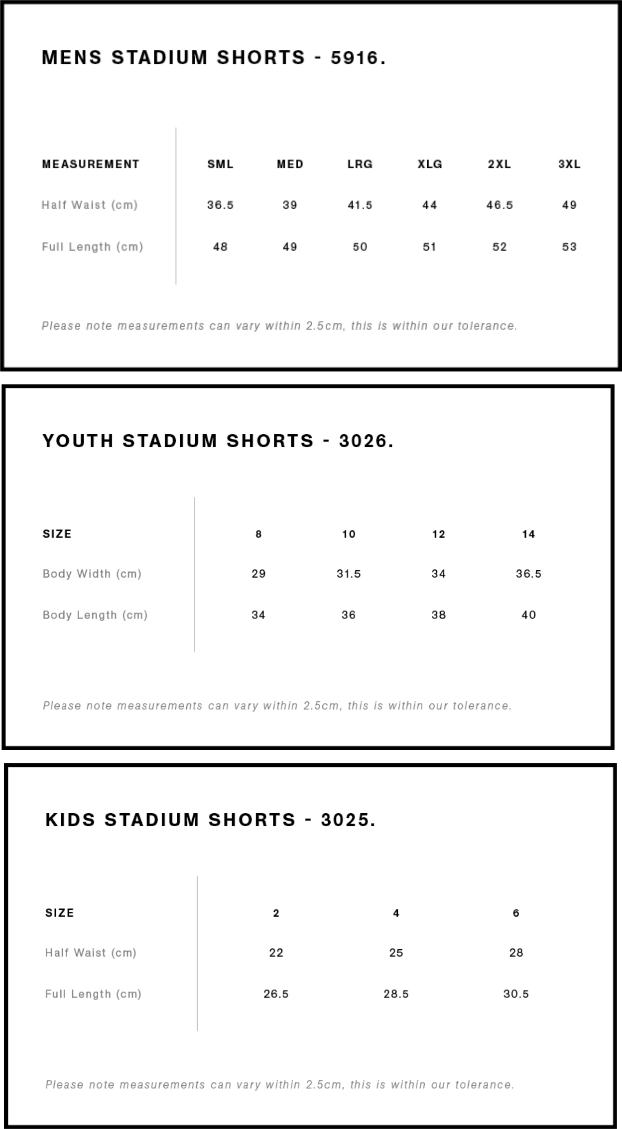 WSRL 2026 - Cotton Short